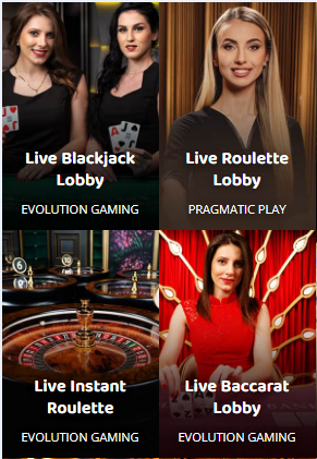 Casinobud Live-kasino