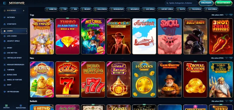 Millioner Casino Slots