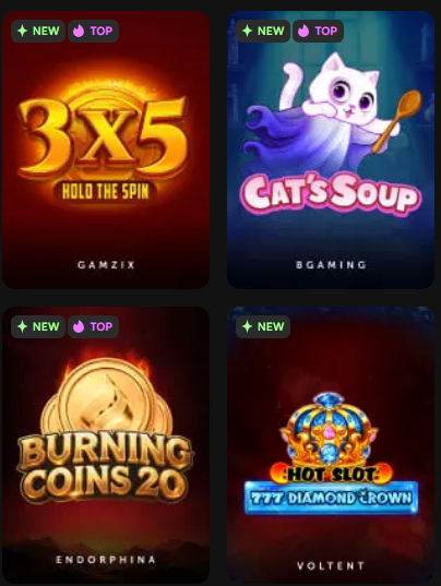 NewLucky Casino Games