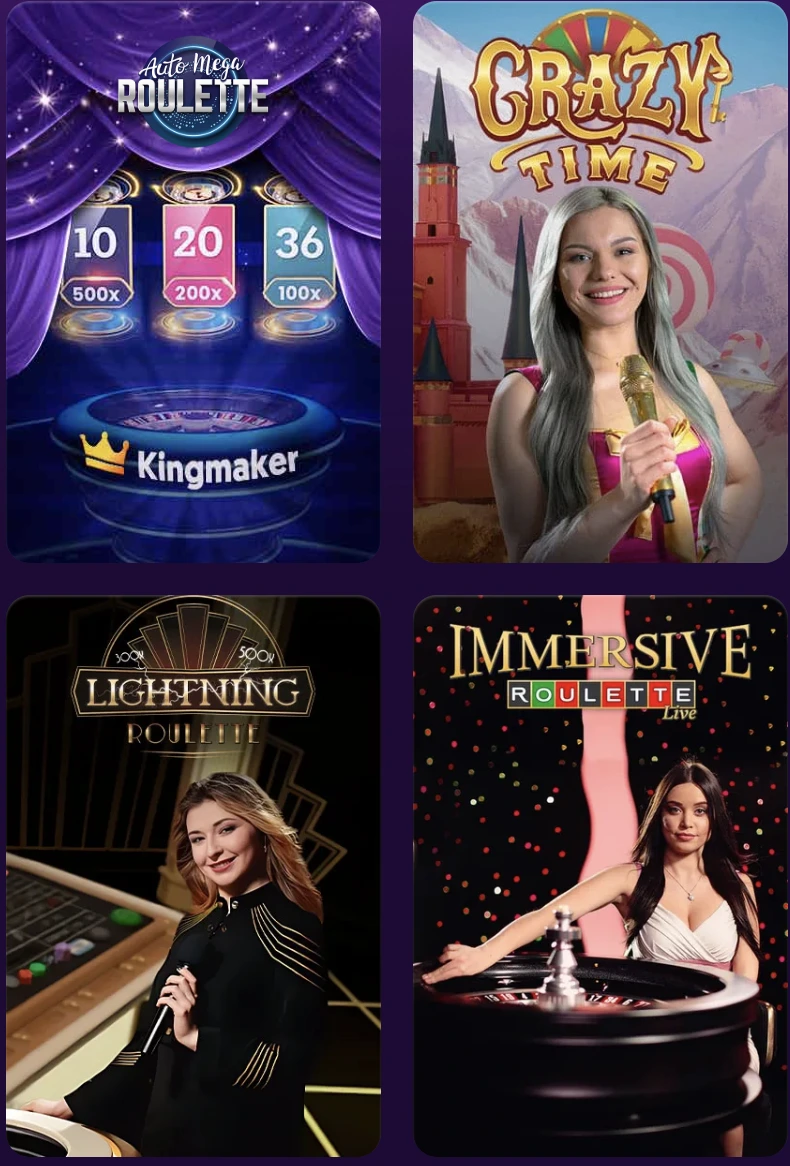 Kingmaker Casino games