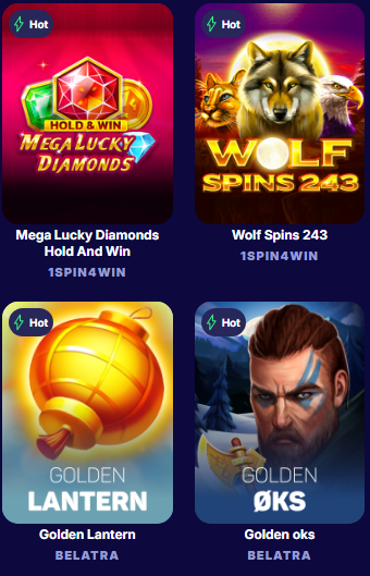 Spinpanda Casino Games