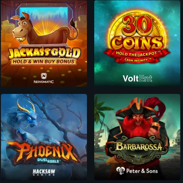 Starzino Casino Games