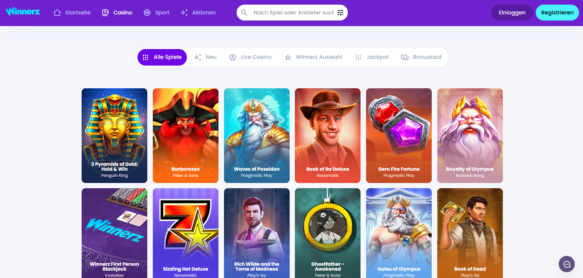 Winnerz Casino Slots