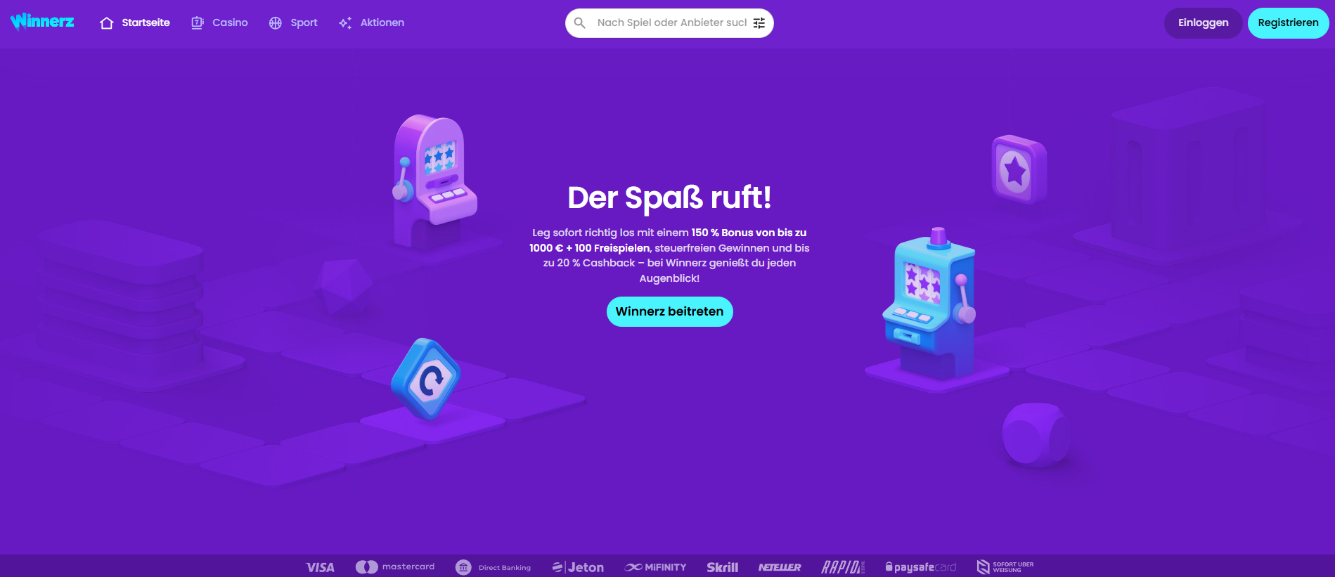 Winnerz Casino Startseite