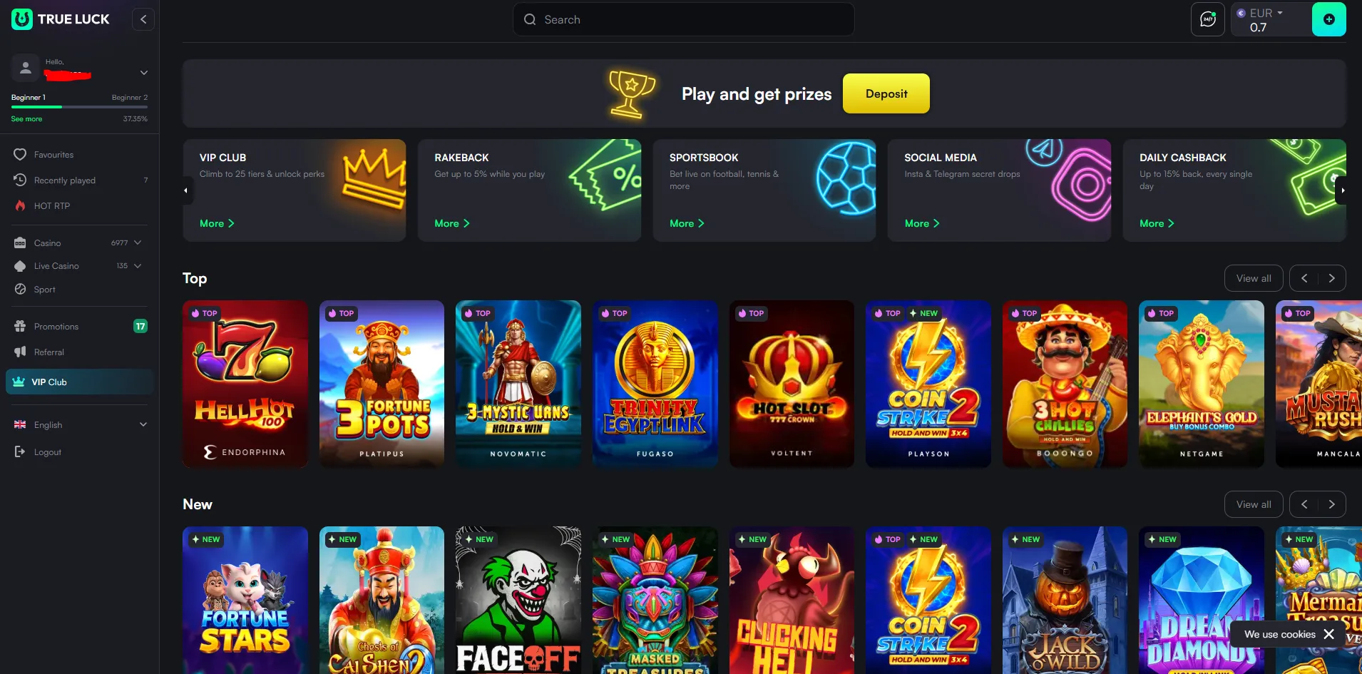 Trueluck games