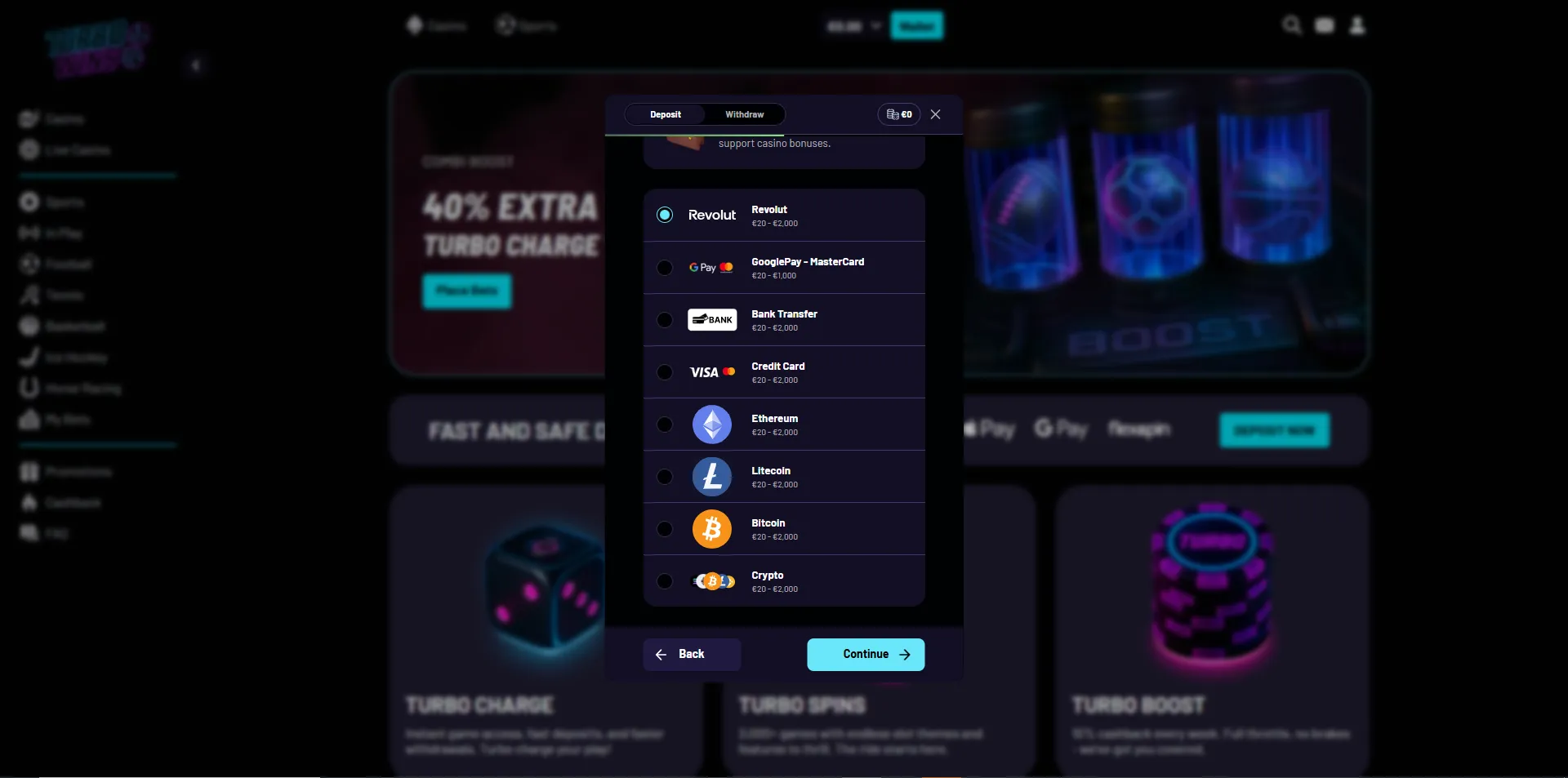 Turbo wins lobby